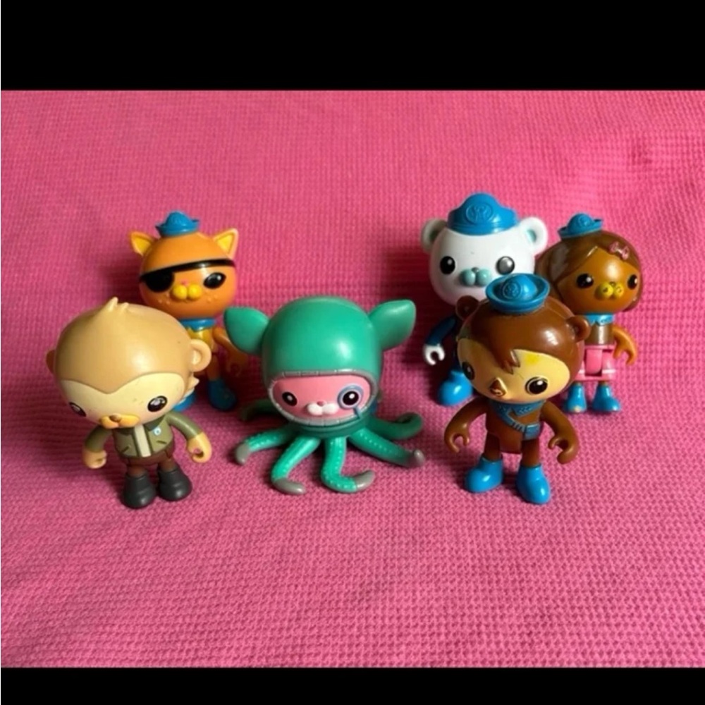 Octonauts Above beyond Paani  Inkling Dashi Shellington  Barnacles Figure Lot